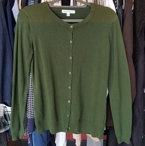 Downeast Cardigan | Button Up | Green | Medium